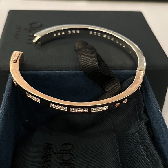 APM Monaco Crystal Bangle Bracelet - Picture 6 of 7